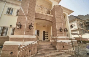 Newlybuilt Furnished Detached 4bedroom Duplex With B/q And 2living Rooms For Sale In Gwarinpa. 4 bedroom Detached Duplex for Sale Gwarinpa Abuja Vetra  Property