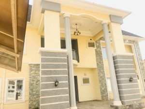 Detached 5bedroom Duplex With 2room Guest Chalet For Sale In Guzape. 5 bedroom House for Sale Guzape Abuja Vetra  Property