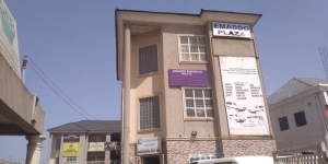 Banking Hall/office Space/warehouse For Rent In Sharpcorner. Office Space for Rent Mararaba Abuja Vetra  Property