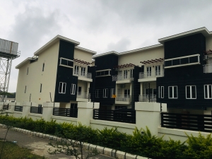 For Sale Newly Built 4 Bedroom Terrace Duplex With A Room Bq  4 bedroom Terraced Duplex for Sale Guzape Abuja Vetra  Property