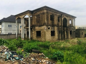 For Sale 4 Bedroom Detached Duplex Carcas With A Room Bq  4 bedroom Detached Duplex for Sale Lokogoma Abuja Vetra  Property