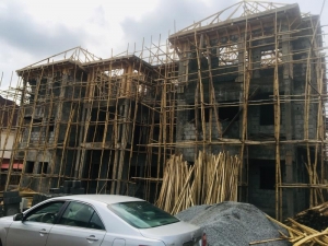 For Sale 3 Unit Of 4 Bedroom Terrace Duplex Carcas With A Room Bq  4 bedroom Terraced Duplex for Sale Lokogoma Abuja Vetra  Property