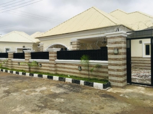 For Sale Newly Built 3 Bedroom Detached Bungolaw With A Room Bq  3 bedroom Detached Bungalow for Sale Lokogoma Abuja Vetra  Property