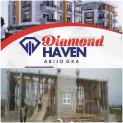 Diamond Haven Estate, Close To Shoprite. 600 Meter Square of Land for Sale Ajah Lagos Vetra  Property