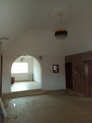 Standard 3 Bedroom Bungalow With Pop Ceiling , Chandelier, Cubicle Shower, Fully Tiled, Wardrobe And Fitted Kitchen Cabinets  3 bedroom Detached Bungalow for Rent Ibadan Oyo Vetra  Property