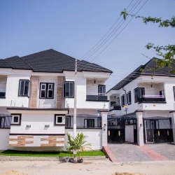 Beautifully Finished 5 Bedroom Semi-detached Duplex With One Room Bq.  5 bedroom Semi-Detached Duplex for Sale Lekki Lagos Vetra  Property