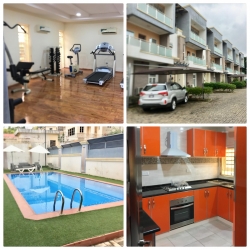 Fully Serviced And Lovely 4 Bedroom With Boys Quarter 4 bedroom Terraced Duplex for Rent Maitama Abuja Vetra  Property