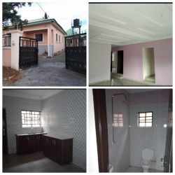 Newly Built 3 Bedroom With 1 Bedroom And A Selfcon As Boys Quarters 3 bedroom Detached Bungalow for Rent Lokogoma Abuja Vetra  Property