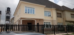 Newly Built 4 Bedroom With A Boys Quarter 4 bedroom Semi-Detached Duplex for Rent Lugbe Abuja Vetra  Property