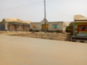 Residential/ Commercial Property On The Tarred Road For Sale Before Lugbe Plaza Fha 3 bedroom Detached Bungalow for Sale Lugbe Abuja Vetra  Property