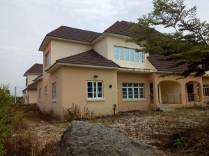 3bedroom Semi Detached Duplex With Attached Bbq To Let In River Park Estate Along Airport Road Lugbe. 3 bedroom Semi-Detached Duplex for Rent Lugbe Abuja Vetra  Property