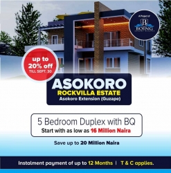 5 Fully Detached Bedroom Duplex Detached Duplex for Sale Asokoro Abuja Vetra  Property