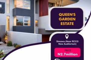 Queen’s Garden Estate 500 Meter Square of Land for Sale Sagamu Ogun Vetra  Property