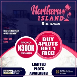 With Just 300k You Too Can Own A Full Plot Of Land In Ibadan!!! 1 Plot of Land for Sale Ibadan Oyo Vetra  Property