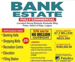 Commercial Plots Of Land Good For Hotels, Event Centers, Shopping Malls, Filling Stations, Banks, Etc. 576 Meter Square of Land for Sale Epe Lagos Vetra  Property