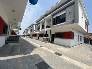 Serviced 4 Bedroom Semi Detached Duplex With Bq 4 bedroom Semi-Detached Duplex for Sale Lekki Lagos Vetra  Property