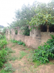 A Full Plot Of Dry Land With An Uncompleted 3 Bedroom Flat For Sale At Magboro Along The Road 1 Plot of Land for Sale Obafemi Owode Ogun Vetra  Property