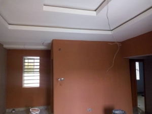 A Newly Built 2bedroom Flat Ensuite With Visitor's Toilet At Fola Agoro Off Bajulaiye Road ... #1m 1yr Rent 2 bedroom Flat for Rent Yaba Lagos Vetra  Property