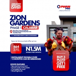 Plots Of Land  464 Meter Square of Land for Sale Calabar Cross River Vetra  Property