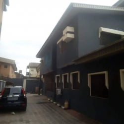 2 No's Of 2 Bedroom Flat Plus 5 Mini Flats, With Bq Blocks of Flats for Sale Isolo Lagos Vetra  Property
