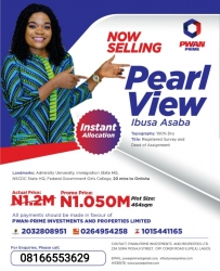 Pearl View Luxurious Estate Asaba 464 Meter Square of Land for Sale Asaba Delta Vetra  Property