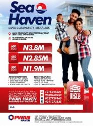 Sea Haven Luxury Estate Facing The Occean And Major Roads 10 Plots of Land for Sale Ibeju Lekki Lagos Vetra  Property