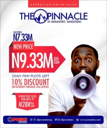 The Pinnacle Luxury 300 Meter Square of Land for Sale Ajah Lagos Vetra  Property