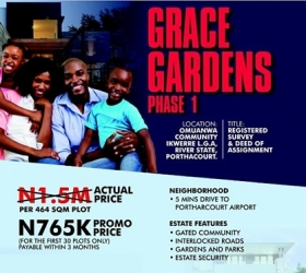 Grace Gardens Estate Land for Sale Port Harcourt Rivers Vetra  Property