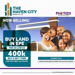 The Haven City Estate Land for Sale Epe Lagos Vetra  Property