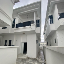 Brand New White Duplex 4 bedroom Semi-Detached Duplex for Rent Lekki Lagos Vetra  Property