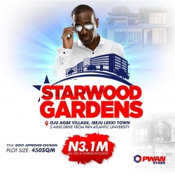 Starwoods Garden Estate Land for Sale Ibeju Lekki Lagos Vetra  Property