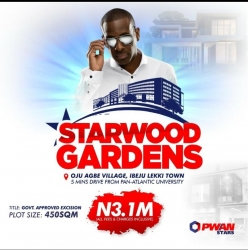 Starwood Garden Land for Sale Ibeju Lekki Lagos Vetra  Property