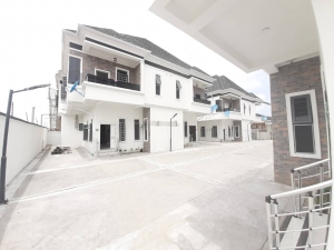 Fully Service 4bedroom Semi Detached House Inside Oral Estate Lekki 4 bedroom Semi-Detached Duplex for Sale Lekki Lagos Vetra  Property
