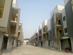 4 Bedroom Luxury Terrace (water-front) 4 bedroom Terraced Duplex for Sale Lekki Lagos Vetra  Property