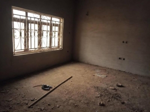 A Well Structured 4 Bedroom Carcass 4 bedroom Semi-Detached Duplex for Sale Lugbe Abuja Vetra  Property