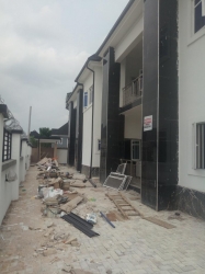 Brand New 4bedroom Duplex With Federal Light In Shell Co Operative Eliozu 4 bedroom Semi-Detached Duplex for Rent Port Harcourt Rivers Vetra  Property