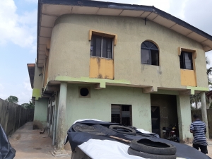 A Renovated Building Formally Used As Backery Downstairs With 2wings Of 3bedroom Upstairs For Sales 4 bedroom Factory for Sale Alimosho Lagos Vetra  Property