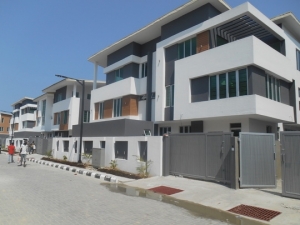 Lovely Exquisitely Finished 5 Bedrooms Terrace On 3 Levels With 1 Room Attached Bq 5 bedroom Terraced Duplex for Sale Lekki Lagos Vetra  Property
