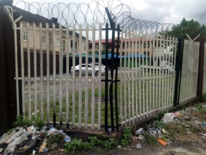 A Prime Corner Piece Of Land Fenced With Gate Measuring 645sqmts Beside Chivita Avenue 645 Meter Square of Land for Sale Isolo Lagos Vetra  Property