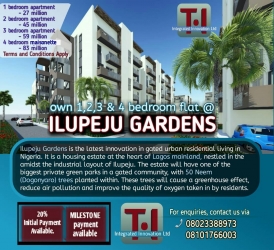 Ilupeju Gardens: Own 1, 2, 3 & 4 Bedroom In Ilupeju Blocks of Flats for Sale Ilupeju Lagos Vetra  Property