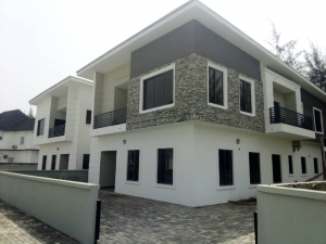5 Bedrooms Duplex 5 bedroom Semi-Detached Duplex for Sale Lekki Lagos Vetra  Property