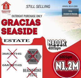 Gracias Seaside Estate  Land for Sale Ibeju Lekki Lagos Vetra  Property