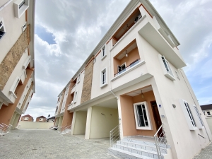 Fully Serviced 4 Bedroom Townhouse On 3 Floors For Sale  4 bedroom Terraced Duplex for Sale Lekki Lagos Vetra  Property