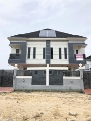 Newly Built 4 Bedroom Semi Detached Duplex With Bq Located At Chevron,lekki. Lagos  4 bedroom Detached Duplex for Sale Lekki Lagos Vetra  Property