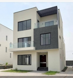 Magnificently Built 5 Bedroom Detached Townhouse With Bq And Swimming Pool Located At Pinnock Beach Estate,osapa, Lekki 5 bedroom Detached Duplex for Sale Lekki Lagos Vetra  Property