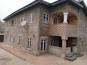 For Sale :: 4bedroom Duplex With A Mini Flat (detached) 4 bedroom Detached Duplex for Sale Ogba Lagos Vetra  Property
