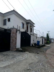 For Sale:: 4bedroom Duplex (detached) With 3 No's Of 2bedroom Flats 4 bedroom Detached Duplex for Sale Ogba Lagos Vetra  Property