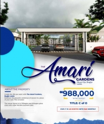 Prime Estate Land - Amari Gardens Land for Sale Ajah Lagos Vetra  Property