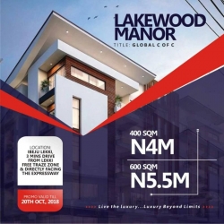 Plot Of Land - The Lakewood Manor Land for Sale Ibeju Lekki Lagos Vetra  Property