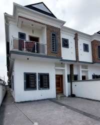 Luxury 4bedroom Duplex With Bq For Sale At Bera Estate Chevron , Lekki 4 bedroom Semi-Detached Duplex for Sale Lekki Lagos Vetra  Property